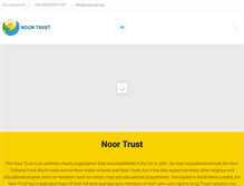 Tablet Screenshot of noortrust.org